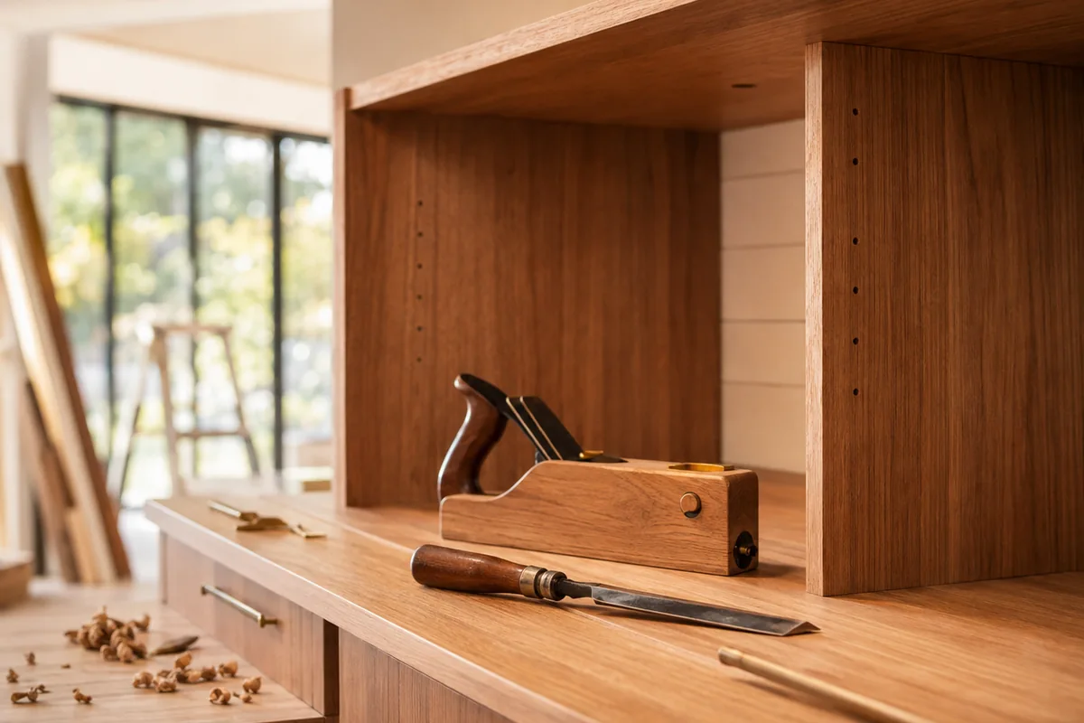 Residential renovation detail representing project planning